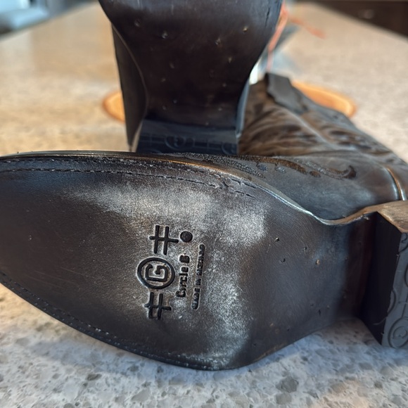 Corral Black Cowboy Boots - Picture 9 of 11